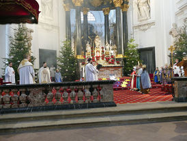 Diözesale Aussendung der Sternsinger im Hohen Dom zu Fulda (Foto:Karl-Franz Thiede)